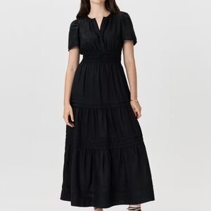 Boden Long Black Dress